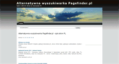 Desktop Screenshot of pagefinder.pl